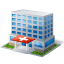   , , , , , , medical, hospital, health, emergency room, clinic, buildings 64x64